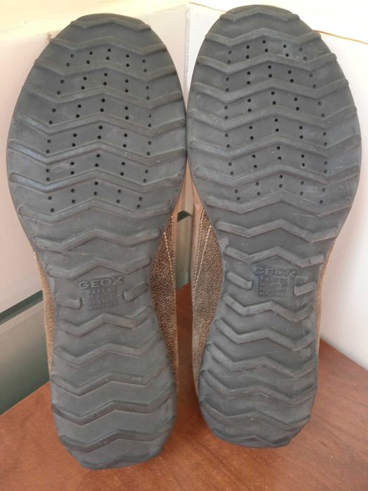 Geox 100% оригинални дамски дишащи обувки естествена кожа - Нови