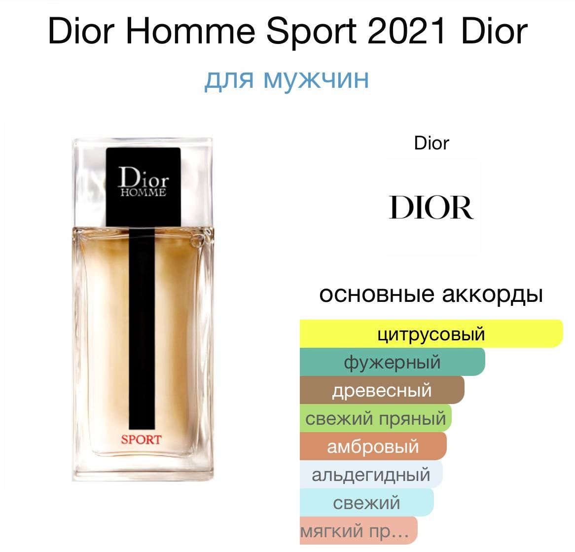 Dior Homme Sport