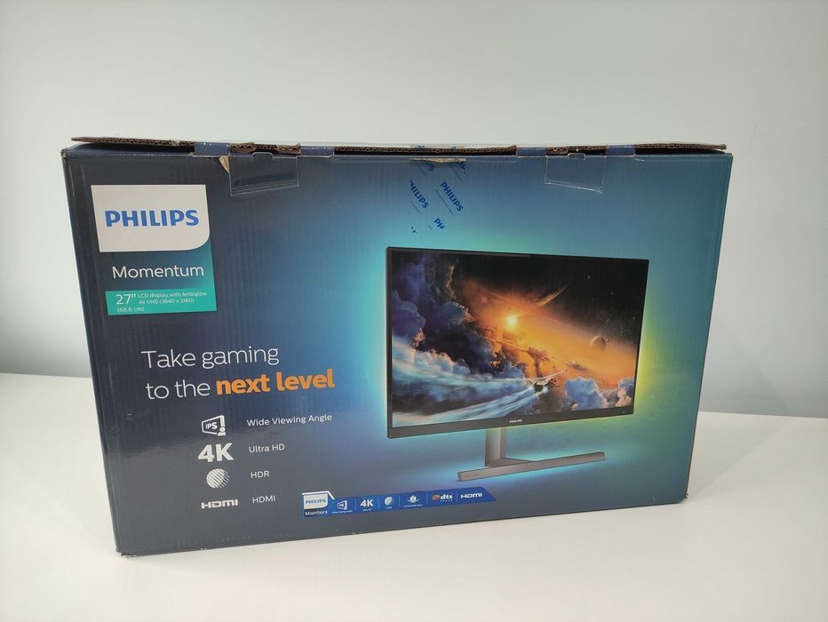 Monitor LED Philips 278M1R 27 inch, 4k (3840x2160) + Livrare Rapida