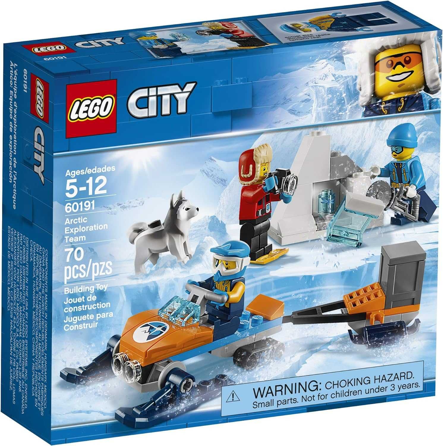 LEGO City Arctic Exploration Team 60191 Конструктор (70 части)