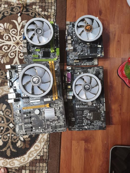 RGB кулера универсальные для 1150,1155,1151,775 сокетов