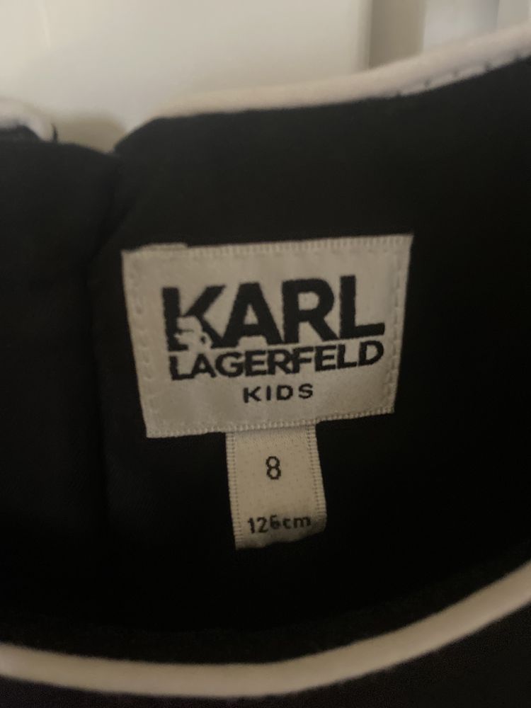 Детска рокля Karl Lagerfeld