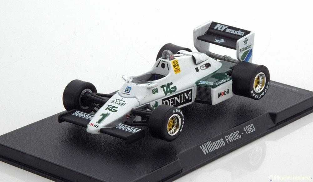 Macheta Williams FW08C Rosberg Formula 1 1983 - Altaya 1/43 F1