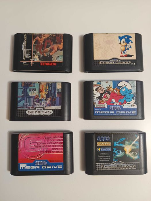 Vând casete Sega Mega Drive