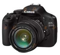 Kit Dslr complet Canon EOS550D cu 50mm,cutie full