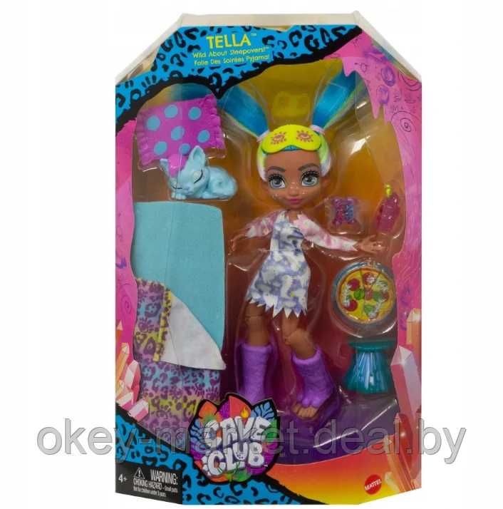 Оригинални кукли Cave Club Mattel с аксесоари EMBERLY, ROARALAI, TELLA