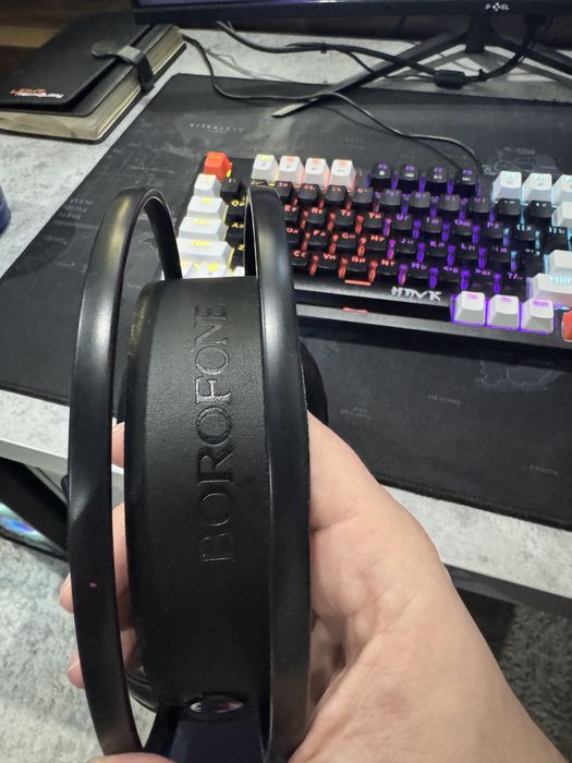 Продам игровые наушники BOROFONE в отличном состоянии