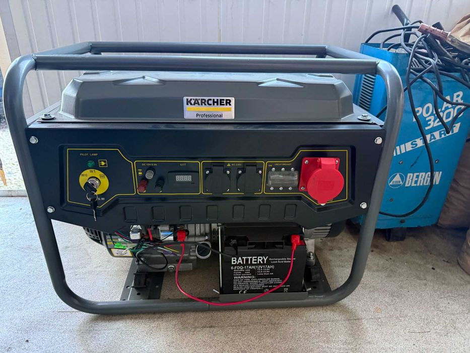 Трифазен генератор KARCHER 7.5 KW НОВ