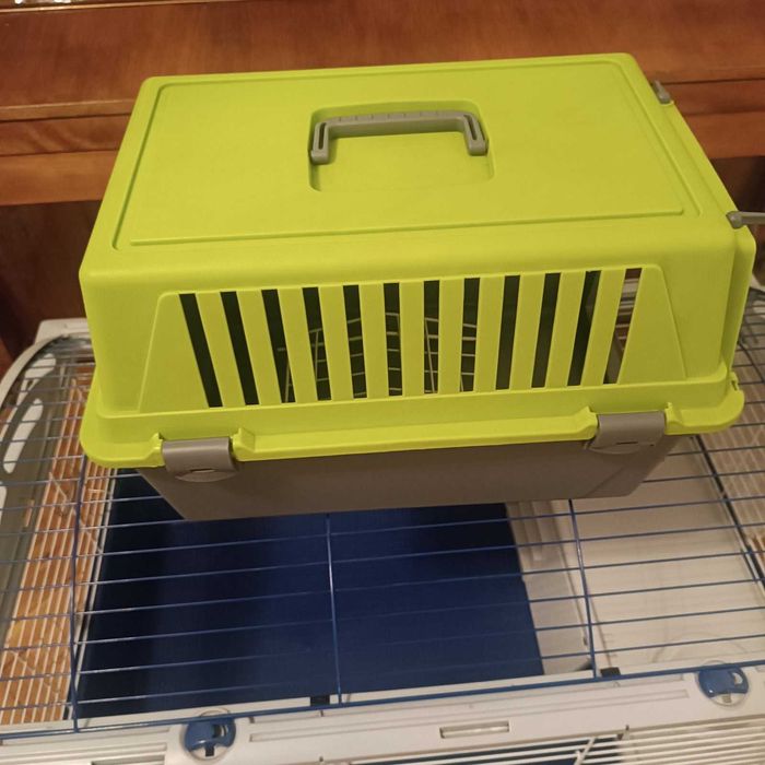 Клетка за зайци + транспортна клетка