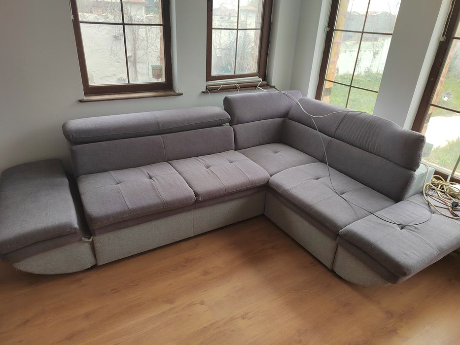 Спешно: Подарява се ъглов диван