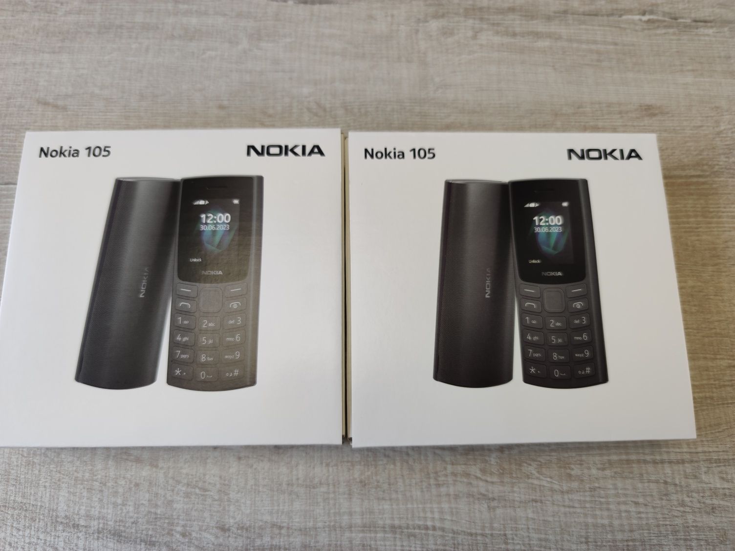 Телефон Nokia 105 (2023) Dual Sim Black - нов с 24 месеца гаранция