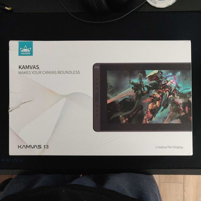 HUION KAMVAS 13 | 13.3" FHD Display | Perfectă pentru Digital Art