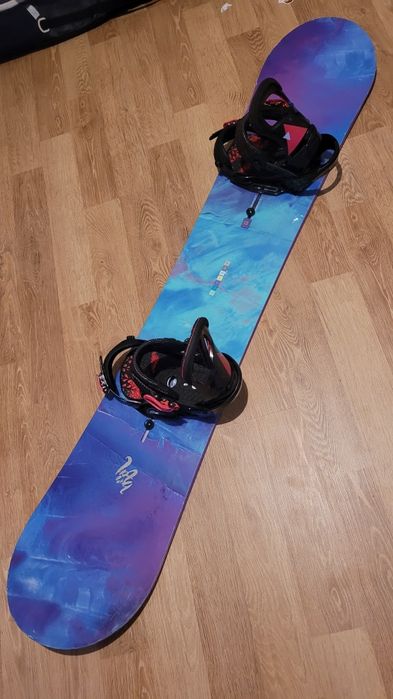 Placa snowboard Burton 155 channel cu legături Burton EST