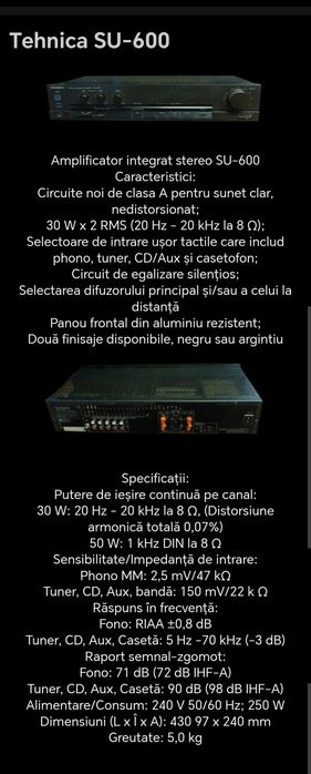 Amplificator Tehnics Su-600