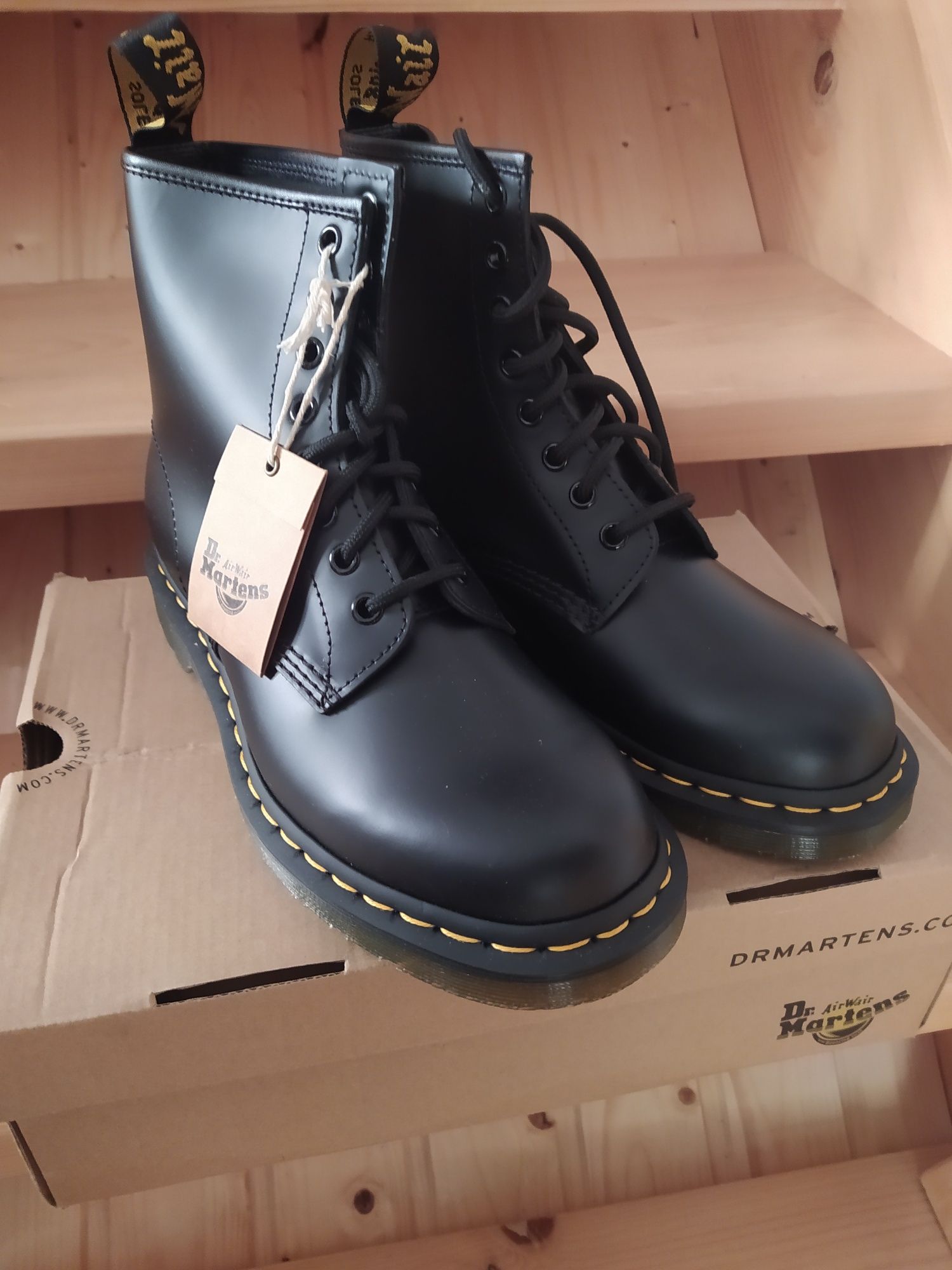 Ghete Dr.Martens Smooth Black 1460 nr.39