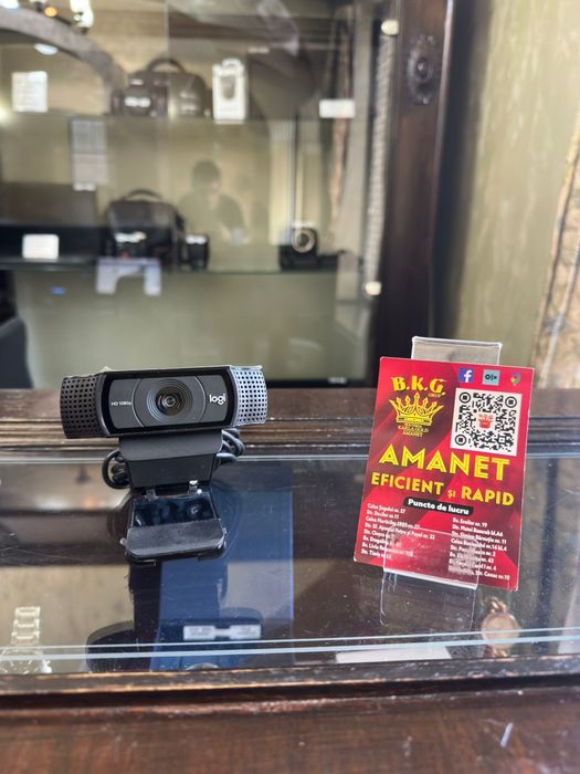 Camera Web Logitech C920 Amanet BKG