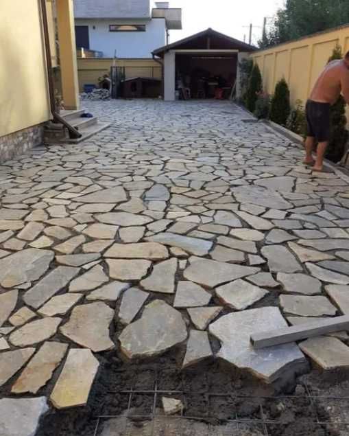 Amenajări cu Stil – Piatra Naturală pentru Scări, Curți și Fațade