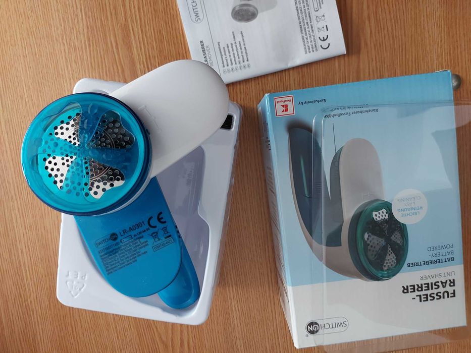 Aparat electric pentru curatat scame, fara fir, functionare cu baterie