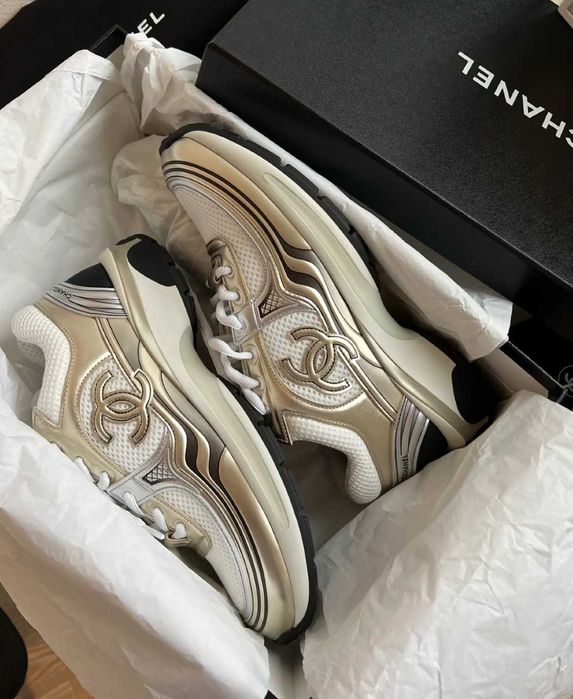 Sneakers Chanel - calitate premium 100% piele prezentare completa