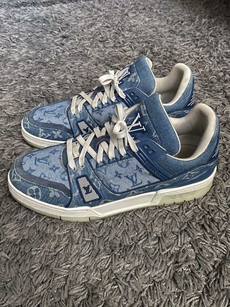 Louis vuitton trainer denim