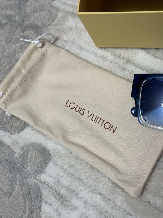 Ochelari Louis Vuitton unisex – LV auriu, full box