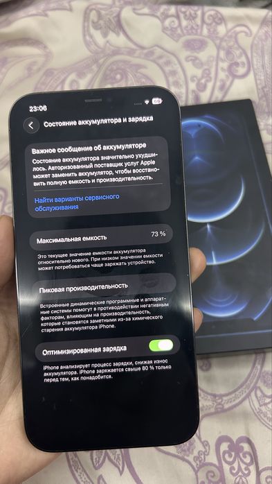 12 pro max ideal holati