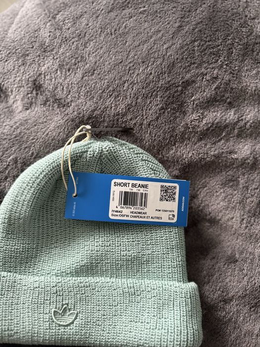 Adidas Originals caciula unisex culoare verde deschis marime OS noua