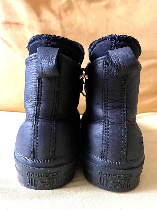 Vând Sneachers Converse damă, piele naturală, negre, mărimea 35