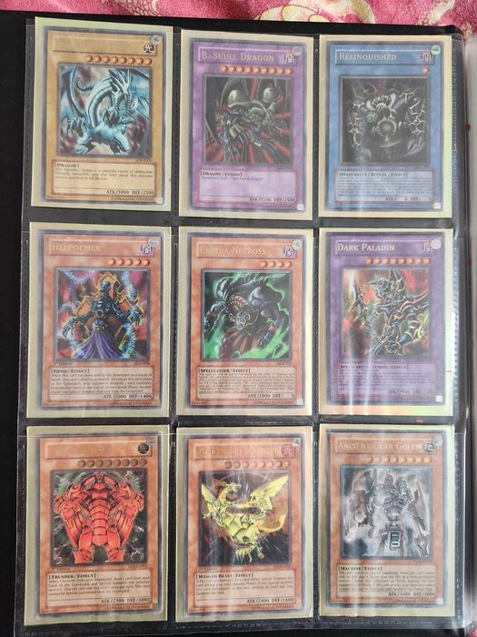 Yu gi oh colletion cards