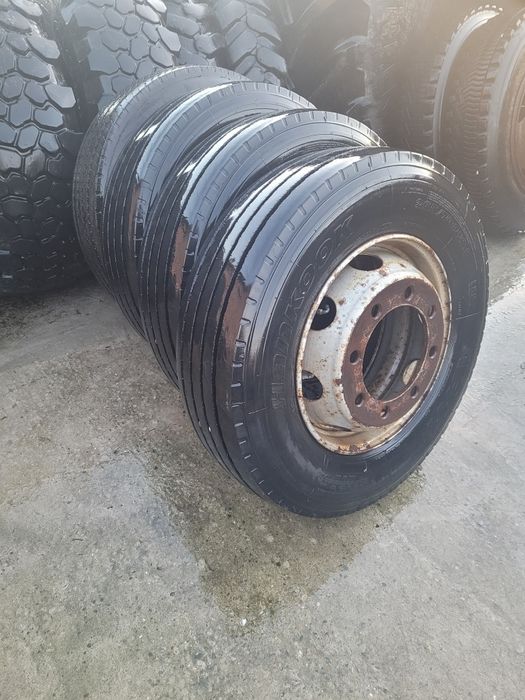Jante complecte,anvelope,remorcă, Hankook 265/70 R19.5 (8prezoane) RM