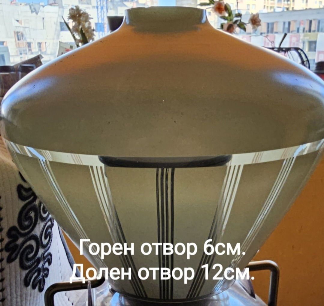 Стъкла за полюлеи и един ретро аплик за стена