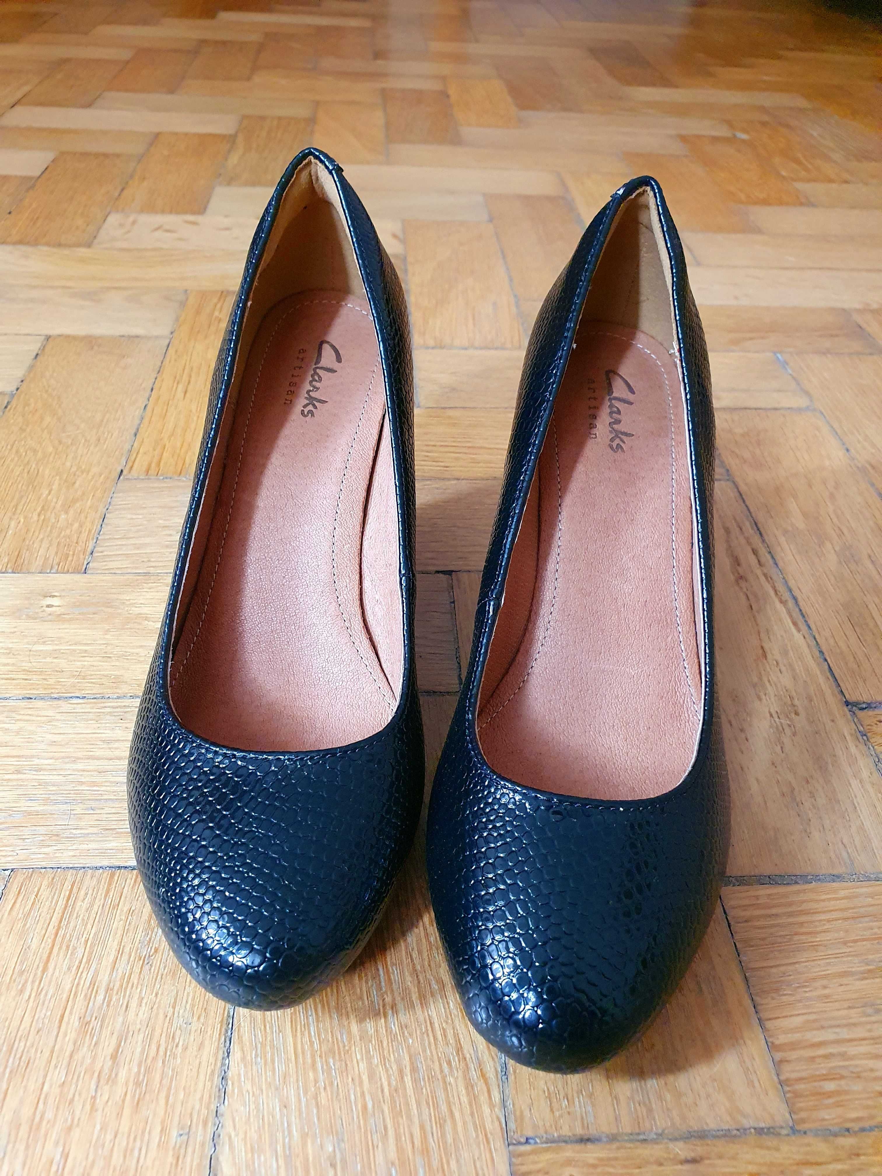 Pantofi damă Clarks Elsa Purity, nr. 37, originali, noi cu etichetă
