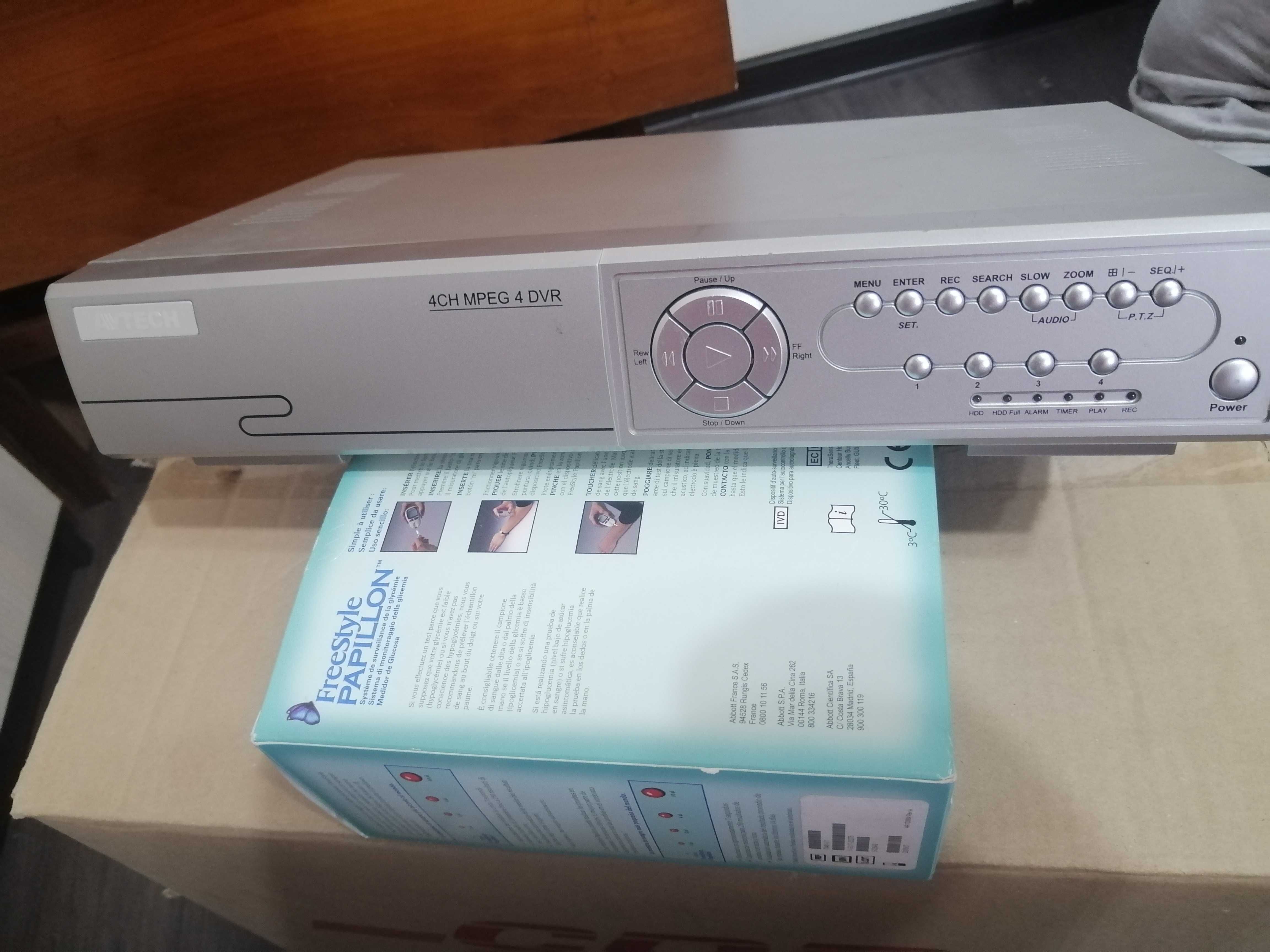 DVR avitech 4 CANALE. Functional