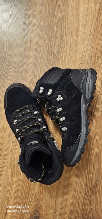 Ghete de drumeție pentru bărbați Jack Wolfskin, negre, mărimea 42