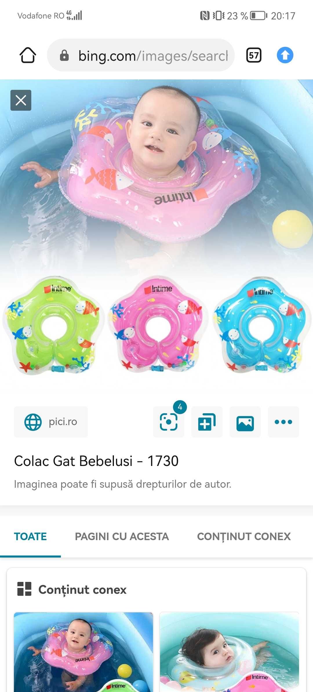 Colac gat bebe baie