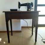 Mașină de cusut Singer 15K (~1924) + Motor electric original