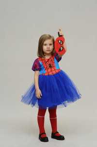 В наличии платье Spidergirl  на рост 104, 110, 122