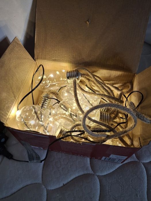 Коледно осветление мигачи крушки