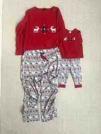 Комплект коледни пижами мама и бебе lc waikiki