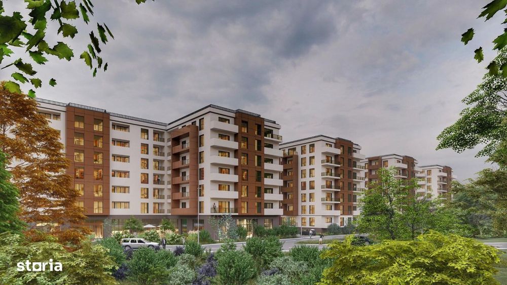 Comision 0%! Apartament 2 camere, spatios, in ansamblu rezidential nou