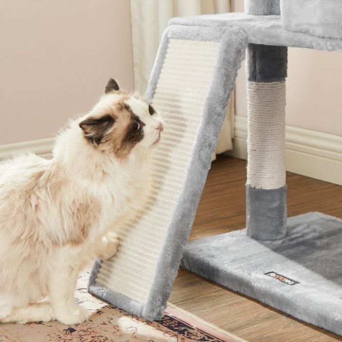 Ansamblu de joaca pentru pisici- Cat Tree 115cm