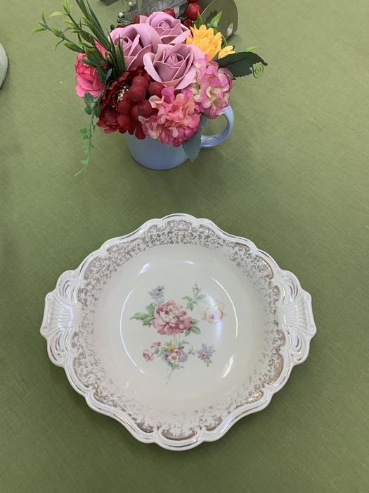 Farfurie, Fructiera, Bavaria Kronach, portelan fin foarte vechi