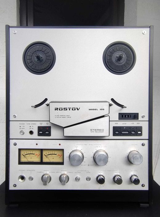 Magnetofon ROSTOV 105, s-a facut revizie capitala.