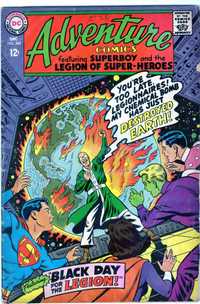 Adventure Comics #363 Superboy and the legion of super-heroes