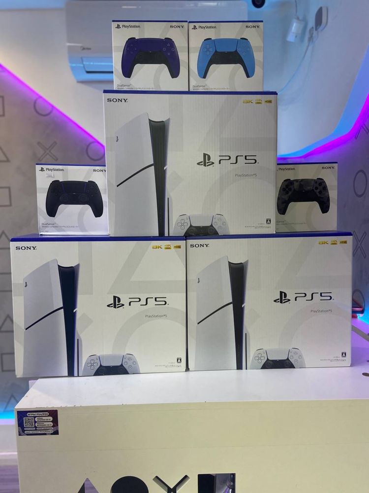 Продается новая PlayStation 5 Slim! 1 игра в подарок