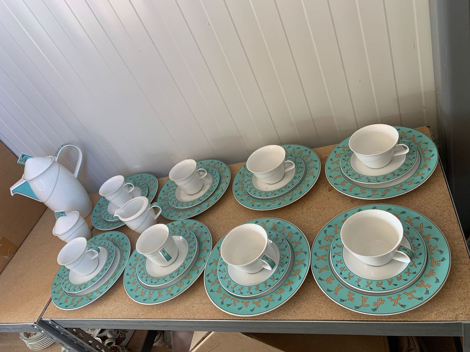 Rosenthal Дизайнерски порцеланов сервиз за кафе/чай