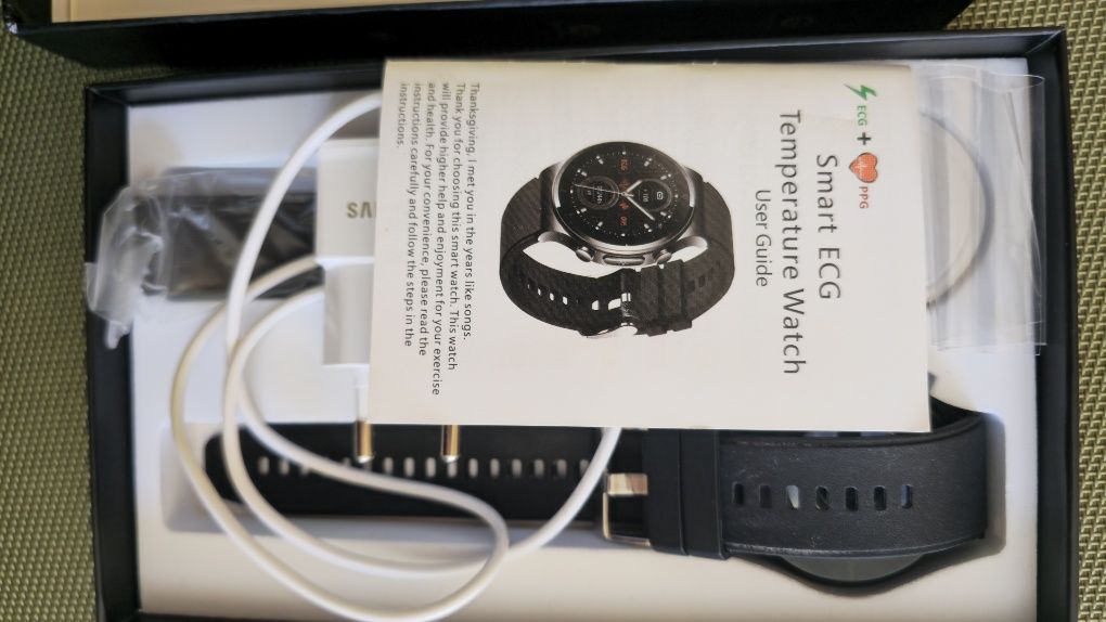 Smart ECG Tempterature Watch