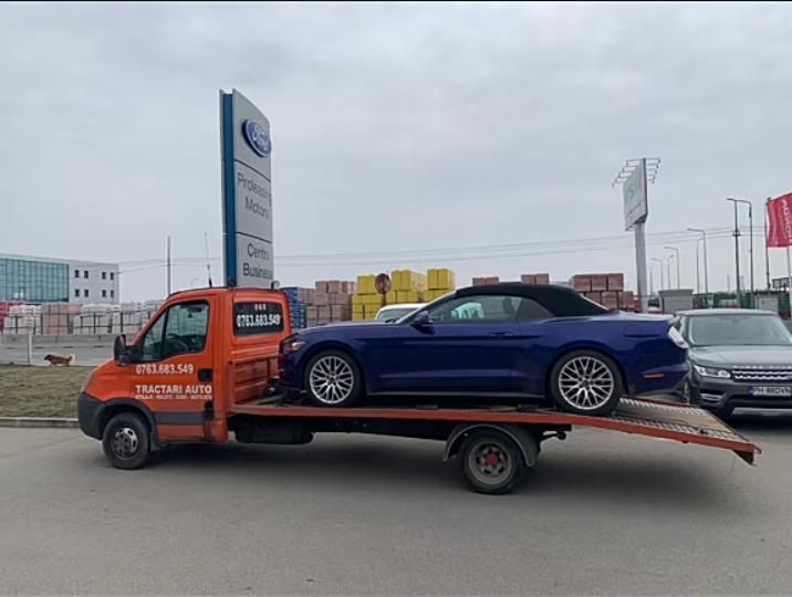 Tractari auto moto dube Transport utilaje Asistenta rutiera Platforma