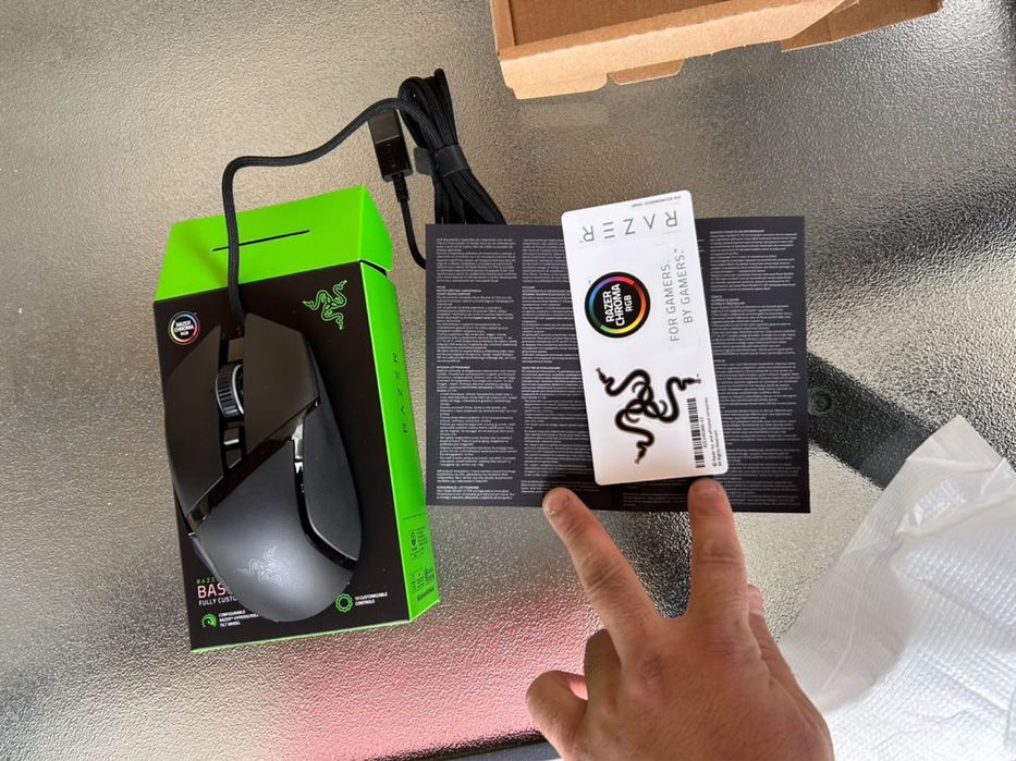 Гейминг мишка Razer Basilisk v3 35K