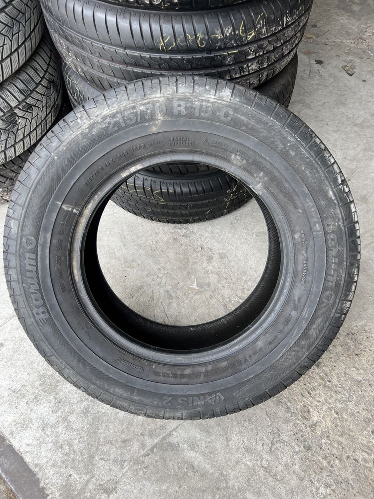 2 anvelope de vara 215/70/15C Barum 6 mm!